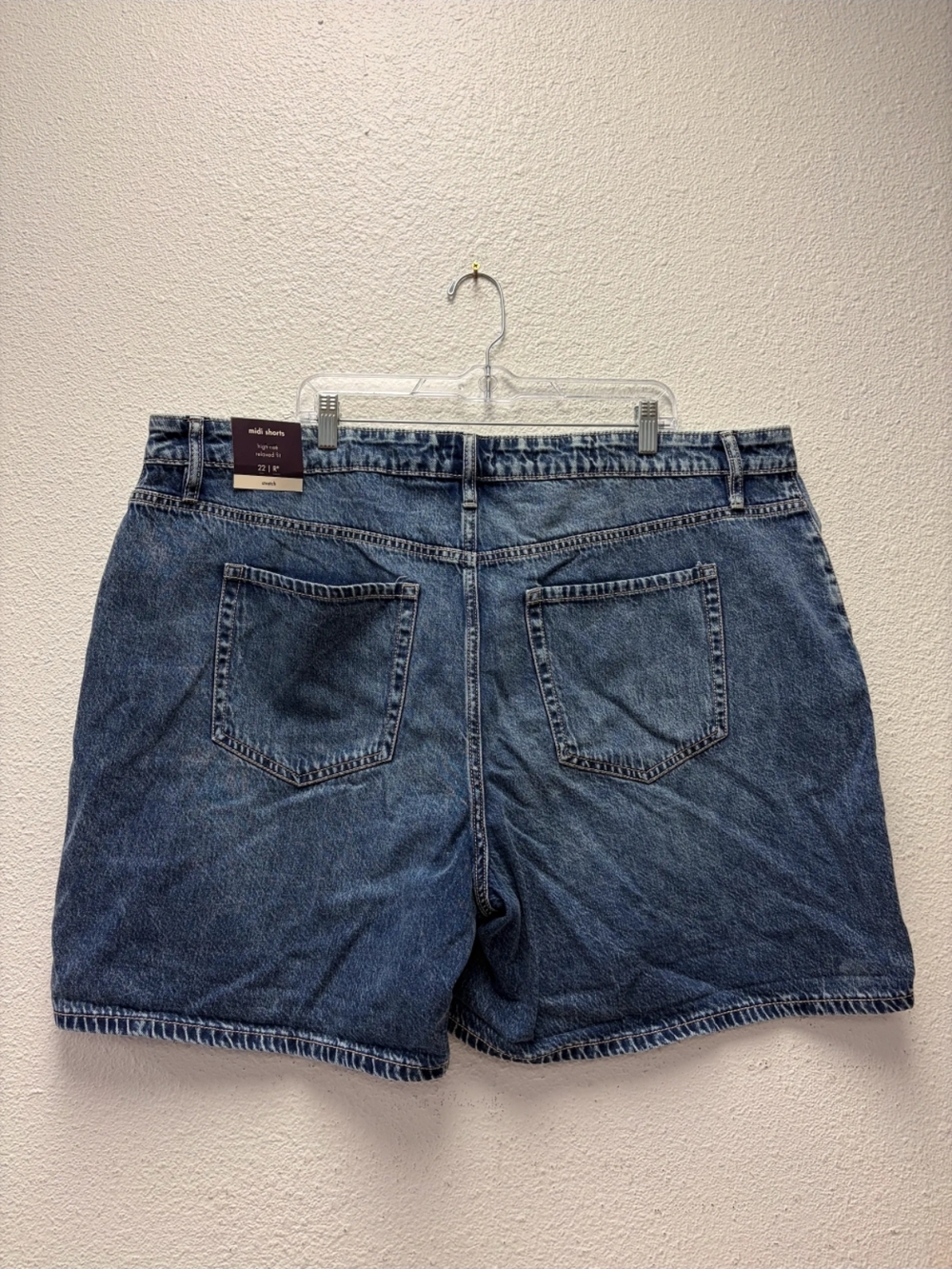 Womens Jean Shorts Size 22 #527 - Picture 2 of 3